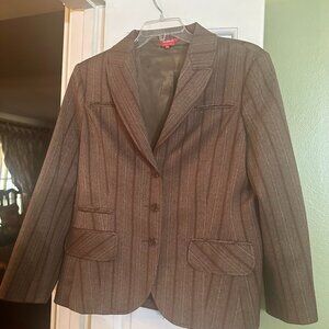 Brown Suit Jacket